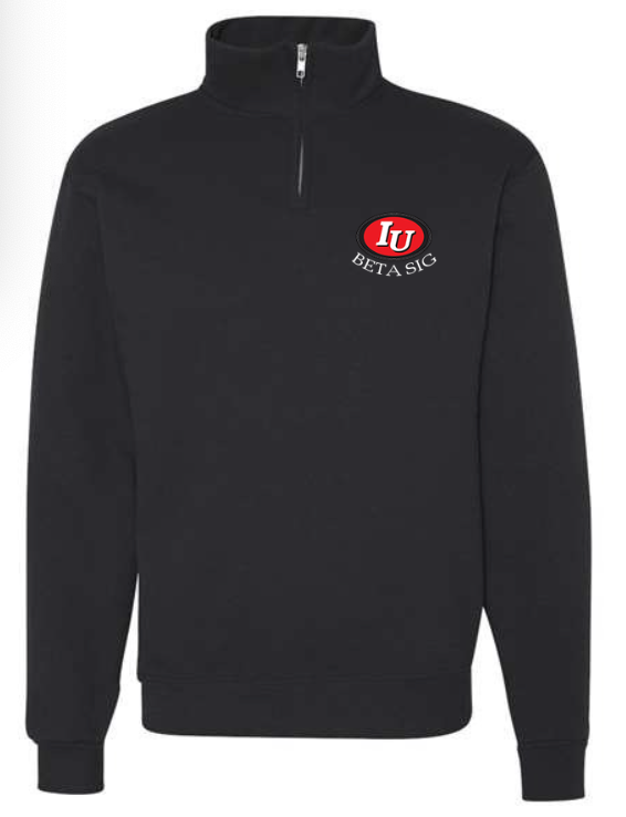 Beta Sig Premium Quarter-Zip Fleece - POD