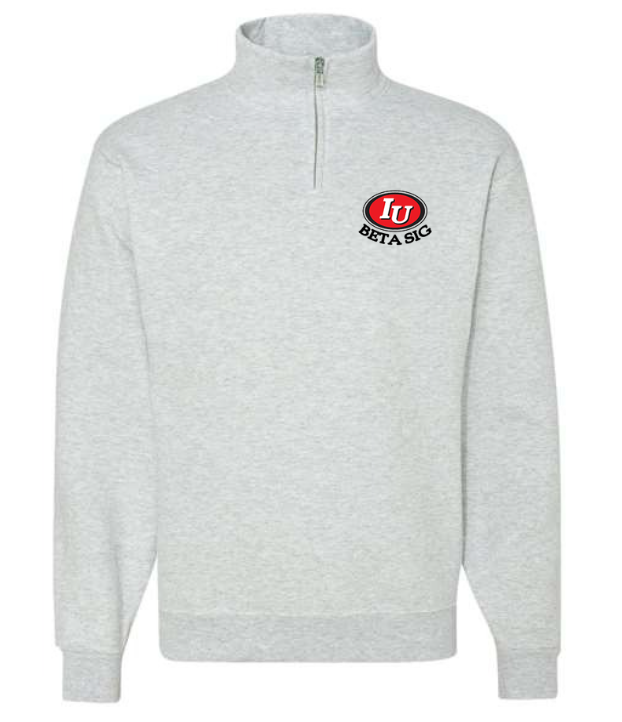 Beta Sig Premium Quarter-Zip Fleece - POD
