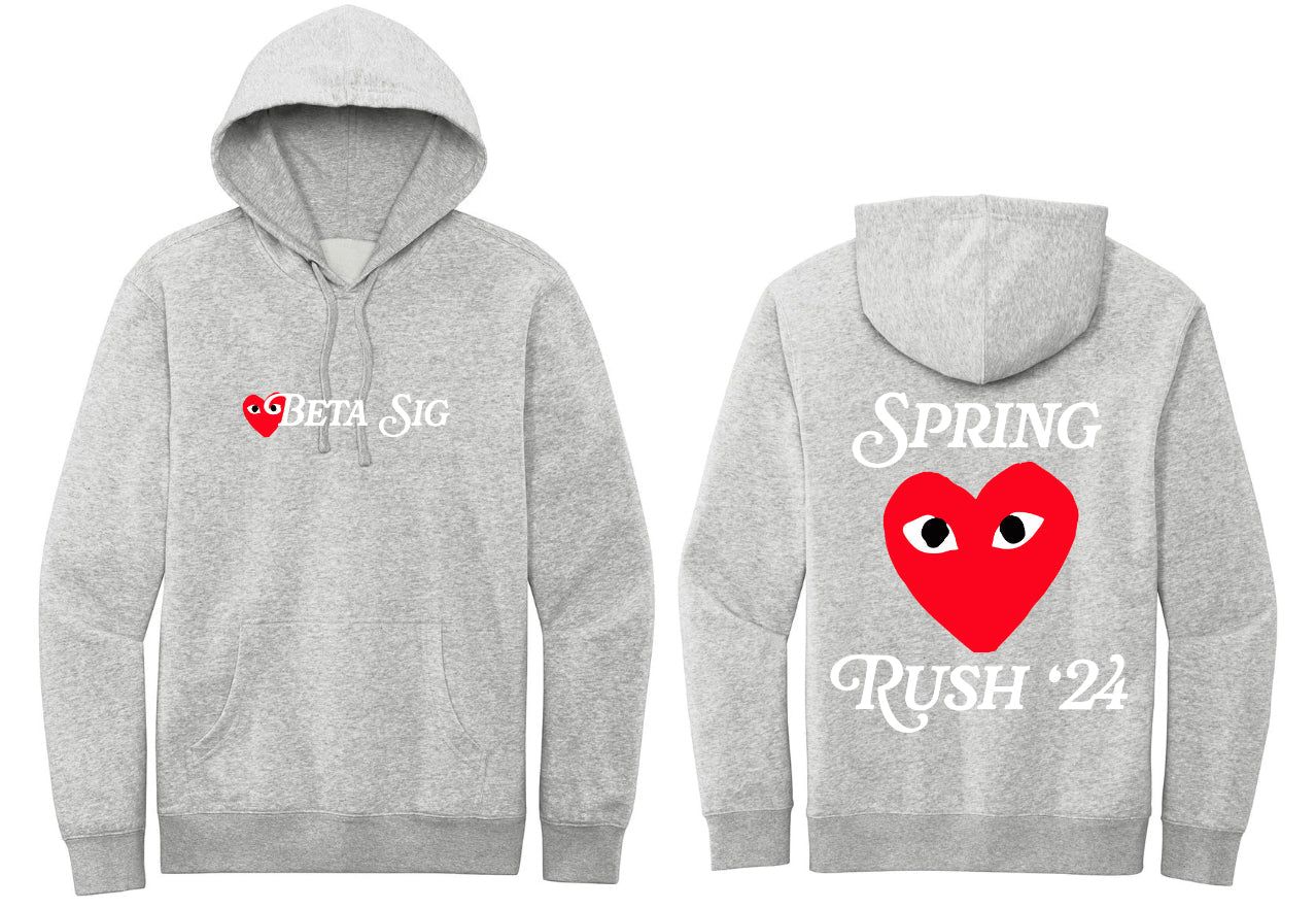 Beta Sig 2024 Spring Rush Hoodie - POD